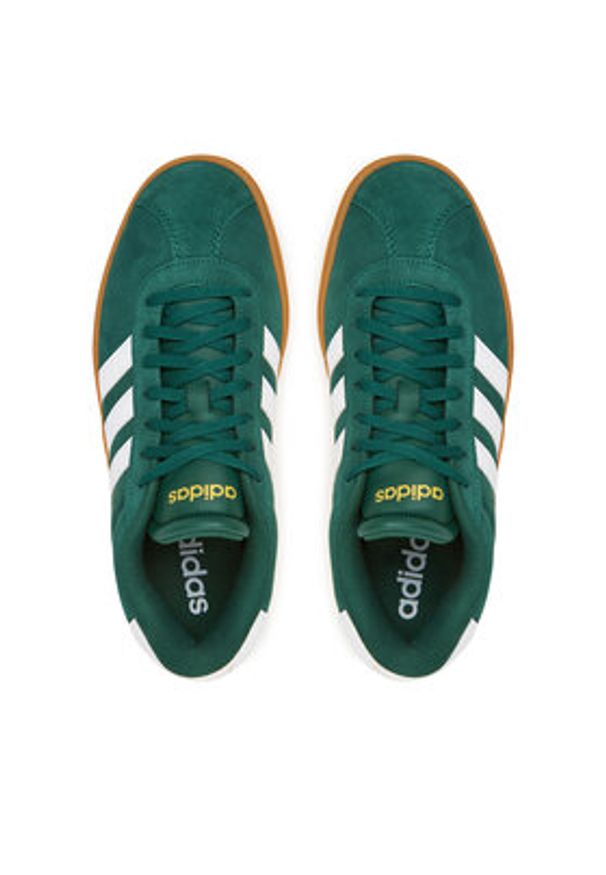Adidas - adidas Sneakersy Vl Court Bold JP6917 Zielony. Kolor: zielony. Materiał: zamsz, skóra