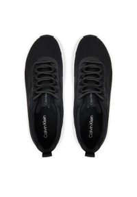 Calvin Klein Sneakersy Chunky Run Ckstripe Lup Sp Kn HW0HW03006 Czarny. Kolor: czarny. Materiał: materiał. Sport: bieganie #4