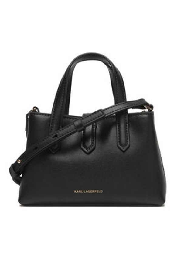 Karl Lagerfeld - KARL LAGERFELD Torebka B1W32027 Czarny. Kolor: czarny. Materiał: skórzane