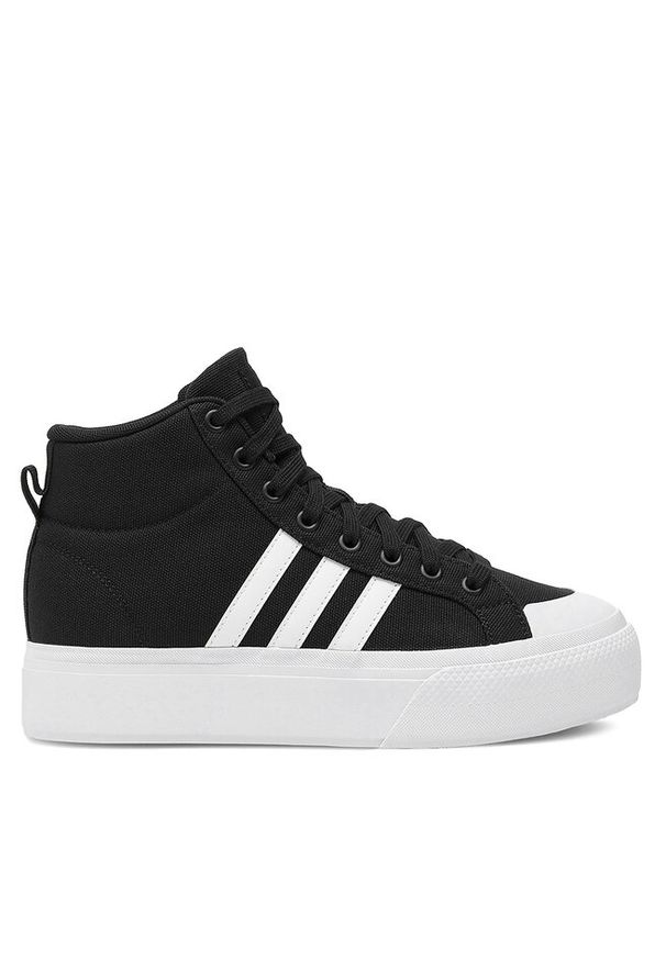Adidas - Sneakersy adidas. Kolor: czarny. Obcas: na platformie