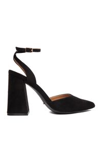 DeeZee Czółenka CEO-CD25-039-1 Czarny. Kolor: czarny. Materiał: materiał #1