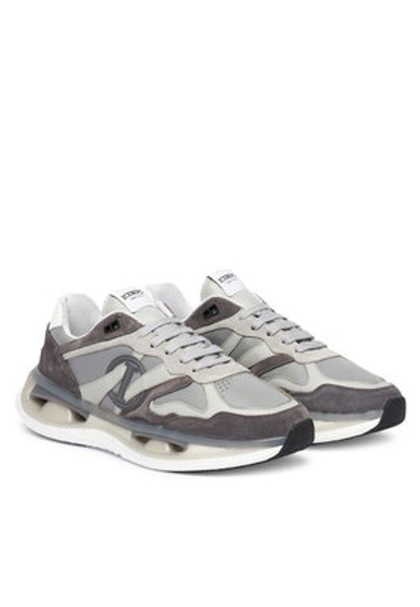 Iceberg Sneakersy Space IU1808 Szary. Kolor: szary. Materiał: skóra
