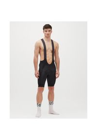 Silvini - Spodenki rowerowe (na szelkach) męskie SILVINI Men Bib shorts GAVIA. Kolor: czarny #1