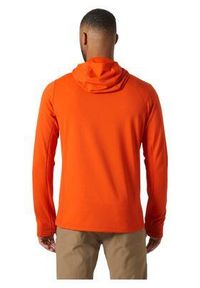 Bluza z kapturem męska Helly Hansen Versalite Hooded Fleece Jacket. Typ kołnierza: kaptur. Kolor: pomarańczowy. Materiał: polar. Sport: turystyka piesza
