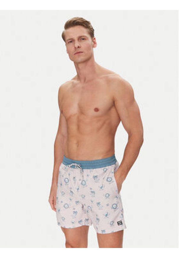 Billabong Szorty kąpielowe Vacay Lb EBYJV00144 Różowy Regular Fit. Kolor: różowy. Materiał: syntetyk