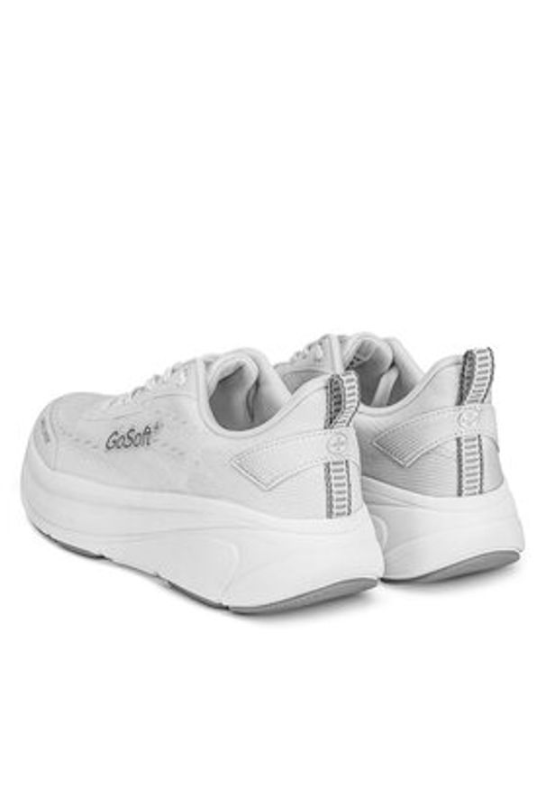 Go Soft Sneakersy MF1636-1 Biały. Kolor: biały. Materiał: materiał