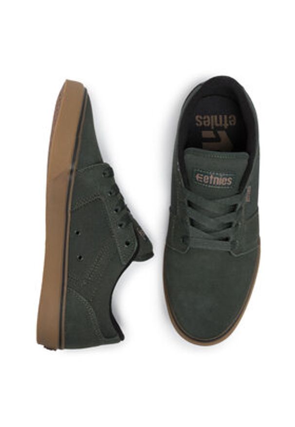 Etnies Tenisówki Barge Ls 4101000351 Zielony. Kolor: zielony. Materiał: skóra, zamsz