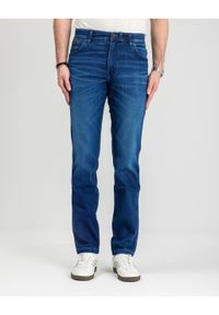 Wrangler - WRANGLER MĘSKIE SPODNIE JEANSOWE WRANGLER TEXAS SLIM BLUE JAM 112358217 #1