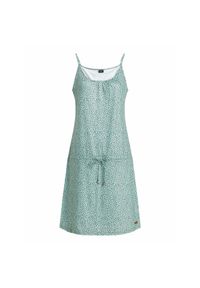 Sukienka damska Protest Prtbounties 23. Kolor: zielony. Wzór: nadruk. Sezon: lato. Sport: turystyka piesza #1