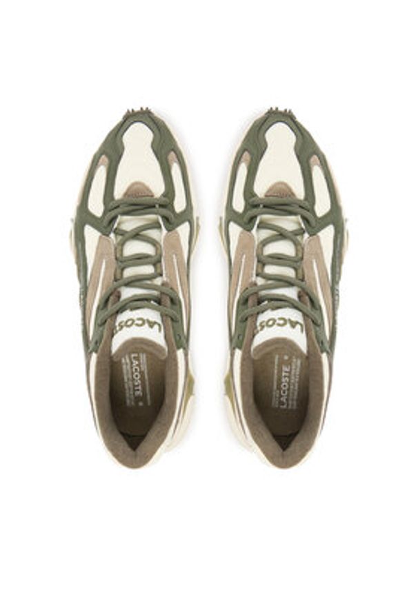 Lacoste Sneakersy L003 2K24 7-50SMA0103 Biały. Kolor: biały. Materiał: materiał