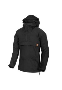 Kurtka turystyczna męska Anorak Helikon-Tex WOODSMAN® Czarna. Kolor: czarny