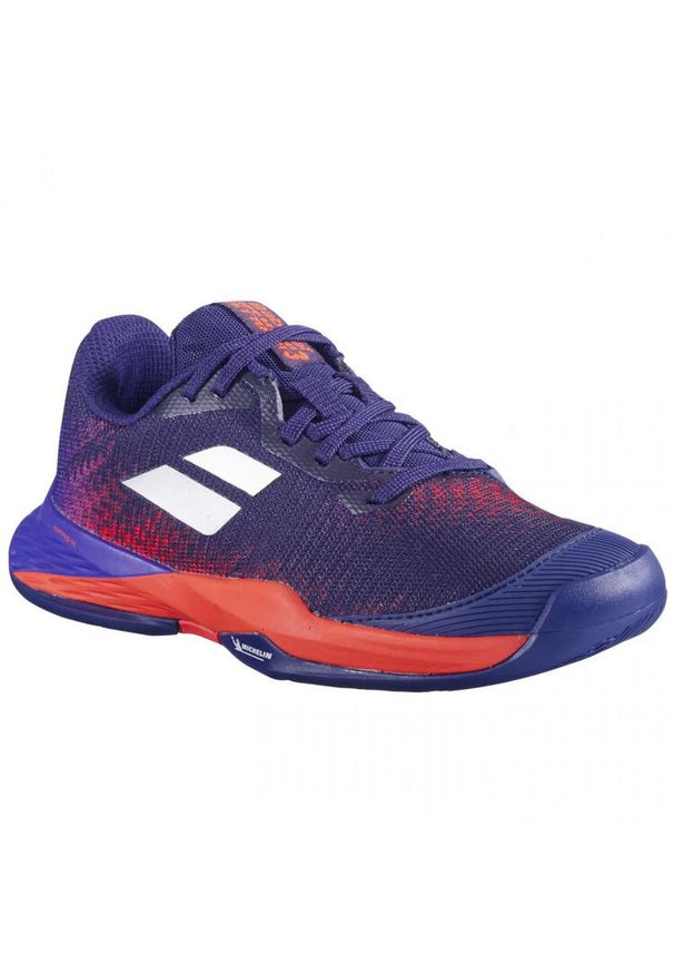 Buty tenisowe dziecięce Babolat Jet Mach 3 All Court Junior blue ribbon 36. Kolor: czerwony, wielokolorowy, niebieski. Sport: tenis