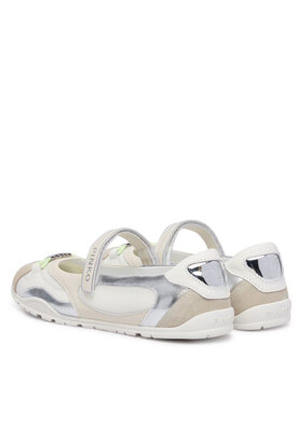 Pinko - PINKO Baleriny SS0187 P020 Beżowy jasny. Kolor: beżowy. Materiał: skóra