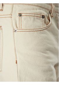 AMI PARIS Jeansy HTR001.DE0039 Écru Classic Fit #3