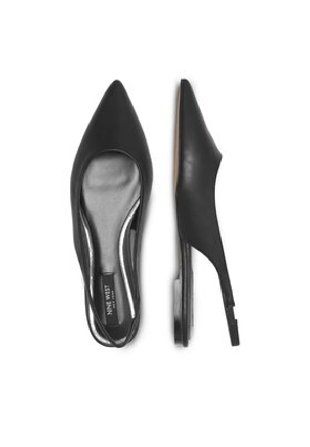 Nine West Sandały WFA2551-2 Czarny. Kolor: czarny. Materiał: skóra