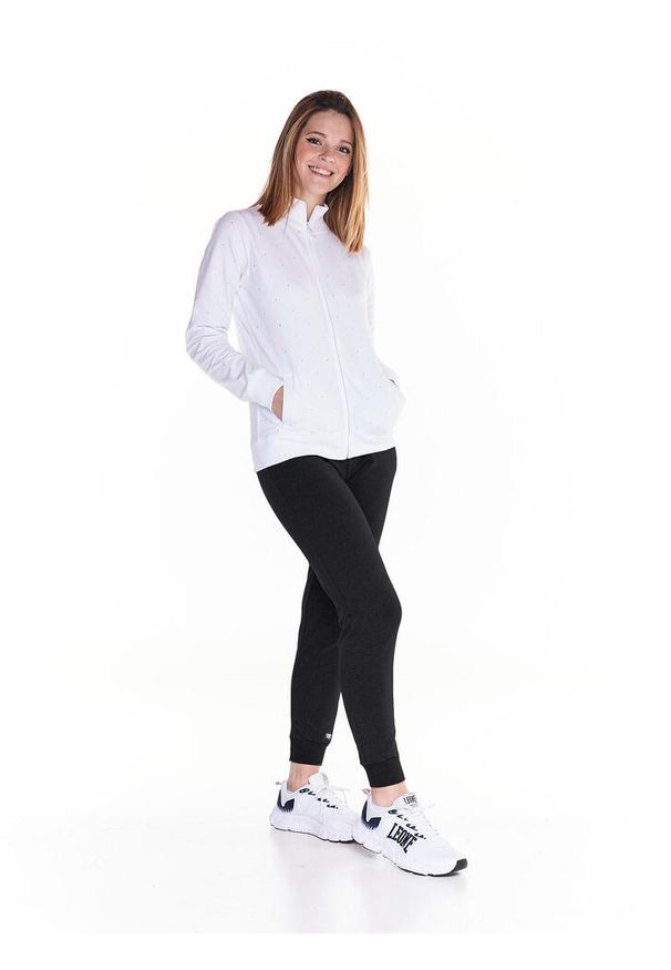 LEONE 1947 APPAREL - Damski dres w kropki Greysongrey. Kolor: czarny, biały, wielokolorowy. Materiał: dresówka. Wzór: kropki. Sport: fitness