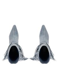 Steve Madden Kowbojki Delray Bootie SM11002946-04004-48K Niebieski. Kolor: niebieski. Materiał: materiał