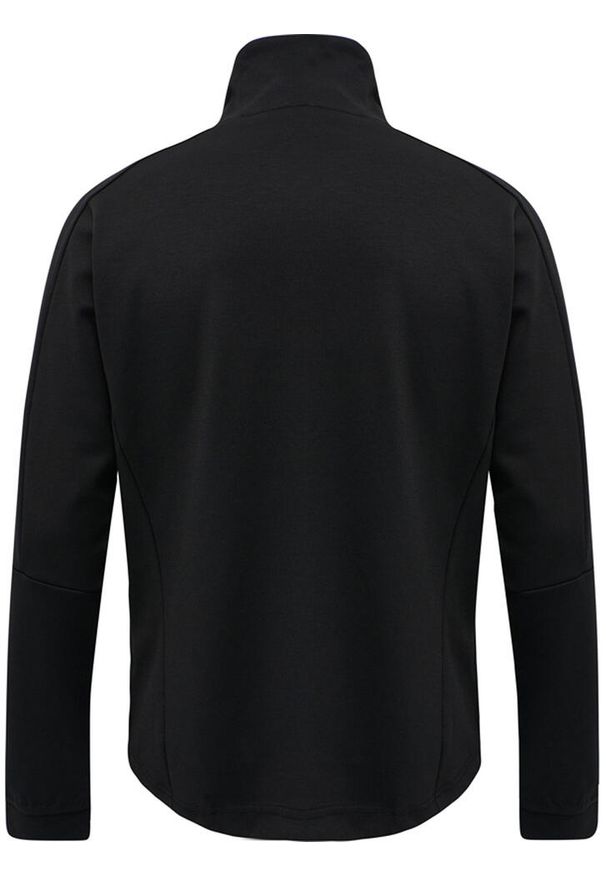 Kurtka Hummel zip Tropper. Kolor: czarny. Sport: fitness