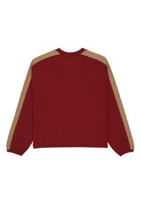 Quiksilver Bluza Mercury Block EQWFT03202 Czerwony Boxy Fit. Kolor: czerwony. Materiał: bawełna #4