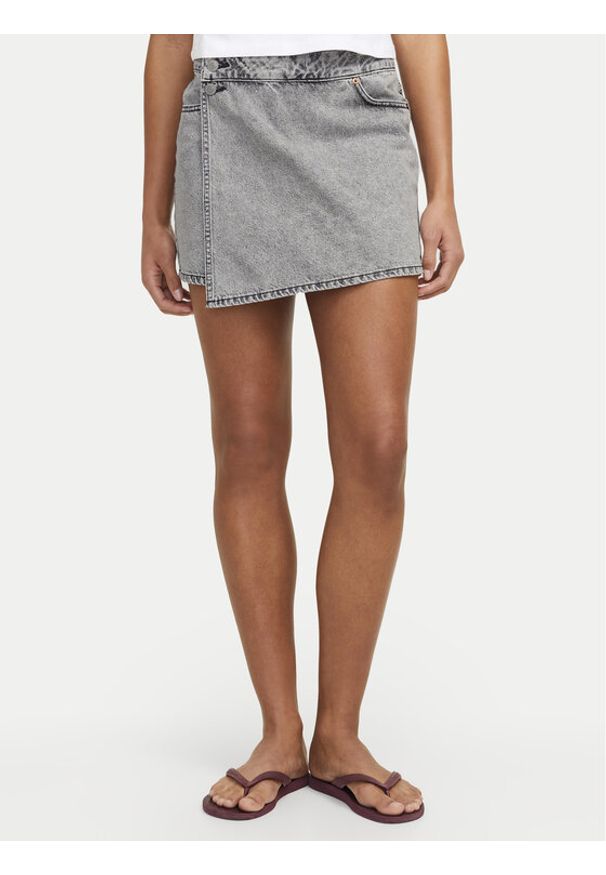 JJXX Spódnico-szorty Greta 12269114 Szary Loose Fit. Kolor: szary. Materiał: bawełna