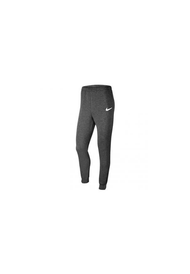 Nike - Spodnie Do Joggingu Dziecięce Polar Park 20. Kolor: szary. Materiał: polar. Sport: bieganie