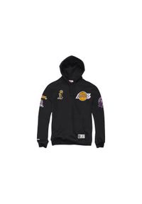 Bluza sportowa męska Mitchell & Ness Champ City Hoody Los Angeles Lakers. Typ kołnierza: kaptur. Kolor: czarny. Styl: sportowy