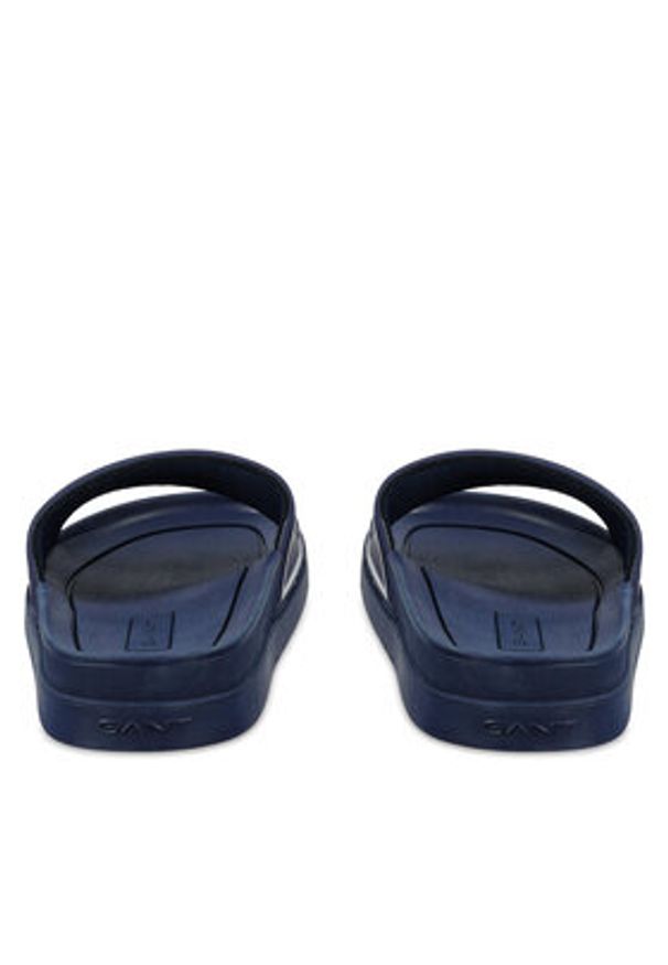 GANT - Gant Klapki 32609300 Granatowy. Kolor: niebieski. Materiał: syntetyk