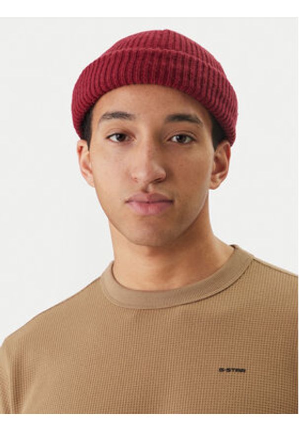 G-Star RAW - G-Star Raw T-Shirt D28609-E383 Beżowy Regular Fit. Kolor: beżowy. Materiał: bawełna