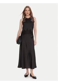 BOSS Sukienka koktajlowa C_Dlace 50548394 Czarny Slim Fit. Kolor: czarny. Materiał: syntetyk. Styl: wizytowy #3