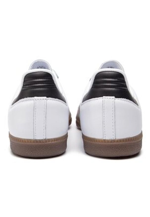 Adidas - adidas Sneakersy Samba Og B75806 Biały. Kolor: biały. Materiał: skóra