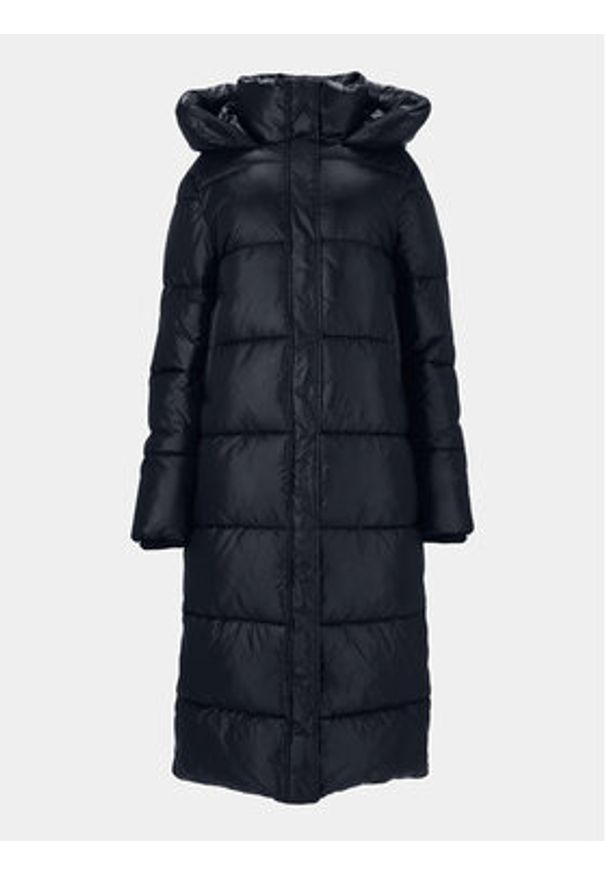 Athlecia Płaszcz zimowy Elly W Maxi Puffer EA233361 Czarny Regular Fit. Kolor: czarny. Materiał: syntetyk. Sezon: zima