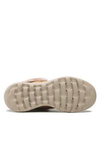 skechers - Skechers Botki Plush Dreams 144042/CSNT Brązowy. Kolor: brązowy. Materiał: zamsz, skóra