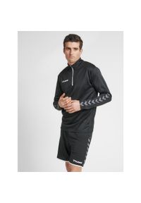 Hummel bluza sportowa na trening hml Authentic Half Zip Sweatshirt. Kolor: biały, wielokolorowy, czarny. Materiał: materiał. Sport: fitness