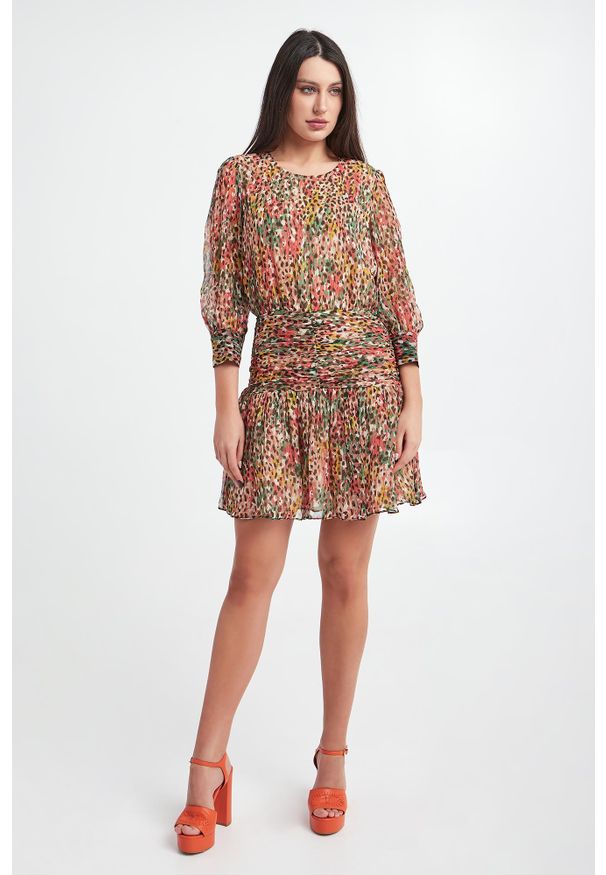 Twinset Milano - Sukienka ze wzorem TWINSET