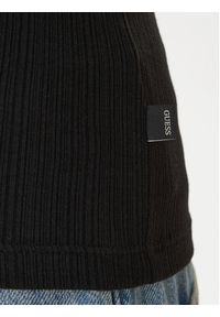 Guess Jeans Top W6GPZ8 KF641 Czarny Slim Fit. Kolor: czarny. Materiał: bawełna #4