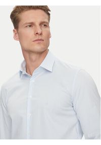 Calvin Klein Koszula K10K114301 Błękitny Slim Fit. Kolor: niebieski. Materiał: bawełna #5