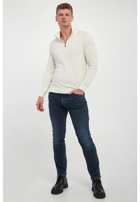JOOP! Jeans - Golf męski wełniany Lauriono. Typ kołnierza: golf. Materiał: wełna #3