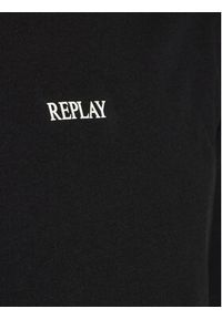 Replay T-Shirt Logo M6795 .000.2660 Czarny Regular Fit. Kolor: czarny. Materiał: bawełna #5