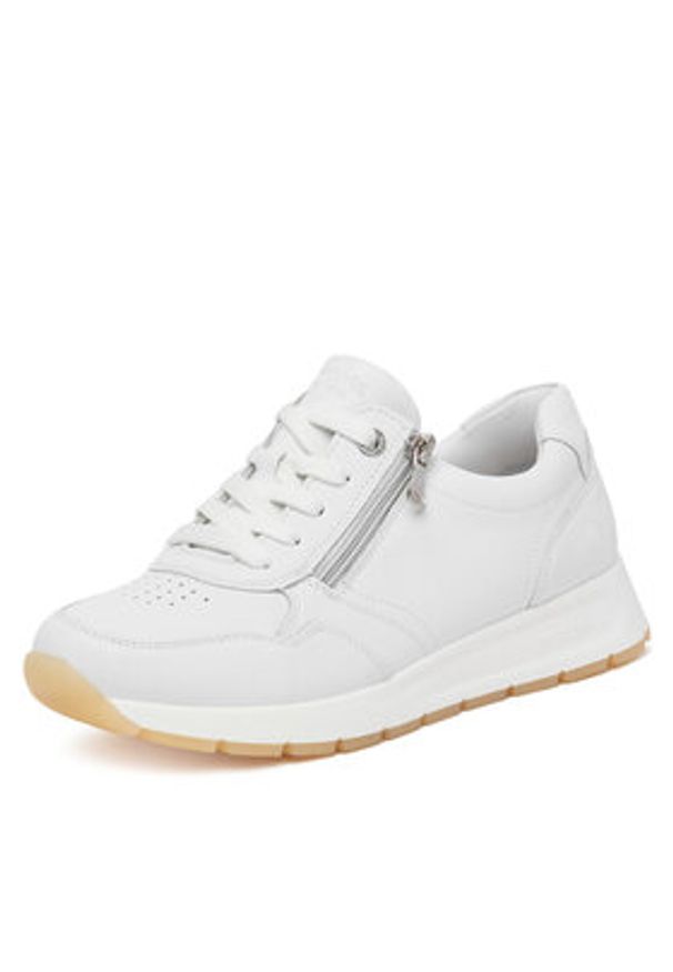 Remonte Sneakersy D2G01-80 Biały. Kolor: biały. Materiał: syntetyk, materiał