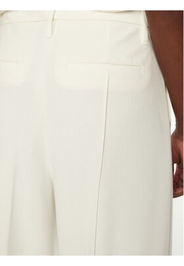 Herskind Spodnie palazzo Kimberly 5408177 Biały Straight Fit. Kolor: biały. Materiał: syntetyk