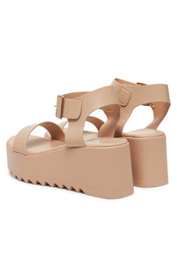 Jenny - JENNY Sandały WFA1383-1 Beżowy. Kolor: beżowy. Materiał: syntetyk, materiał