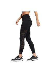 Legginsy treningowe damskie Adidas Belive This Power. Kolor: czarny. Materiał: nylon, elastan
