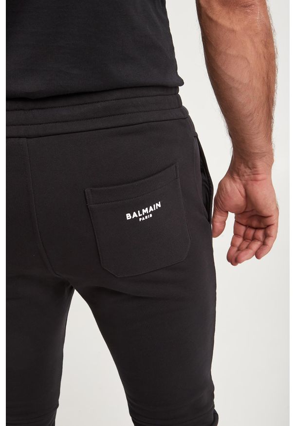Balmain - Spodnie dresowe męskie BALMAIN. Materiał: dresówka
