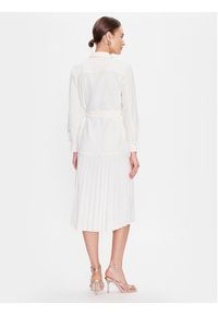 Marella Sukienka koszulowa Stipa 2332210333 Biały Regular Fit. Kolor: biały. Materiał: syntetyk. Typ sukienki: koszulowe #5