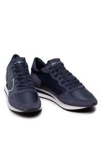 Philippe Model Sneakersy Veau TZLU 6005 Granatowy. Kolor: niebieski. Materiał: zamsz, skóra #7