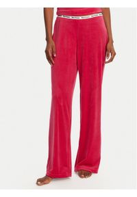 Juicy Couture Spodnie piżamowe Vicky JCLAS125504 Różowy Flare Fit. Kolor: różowy. Materiał: syntetyk