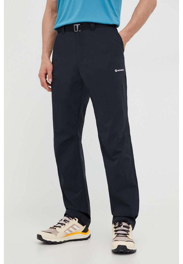 Montane spodnie outdoorowe Terra Lite kolor czarny. Kolor: czarny. Materiał: materiał