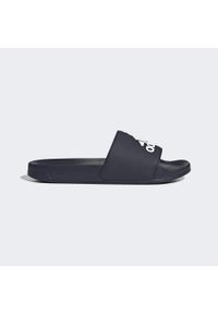 Adidas - adilette Shower Slides. Kolor: czarny, biały, wielokolorowy, niebieski