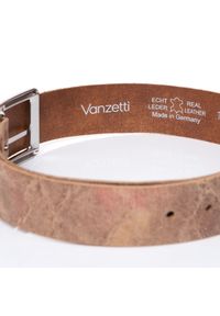 Vanzetti - DAMSKI PASEK VANZETTI PASEK SKÓRZANY SOPO-VAN908 6339 40mm Ledergürtel Q.6358. Materiał: skóra #3