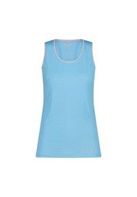 Damski tank top CMP. Kolor: niebieski. Długość rękawa: bez rękawów